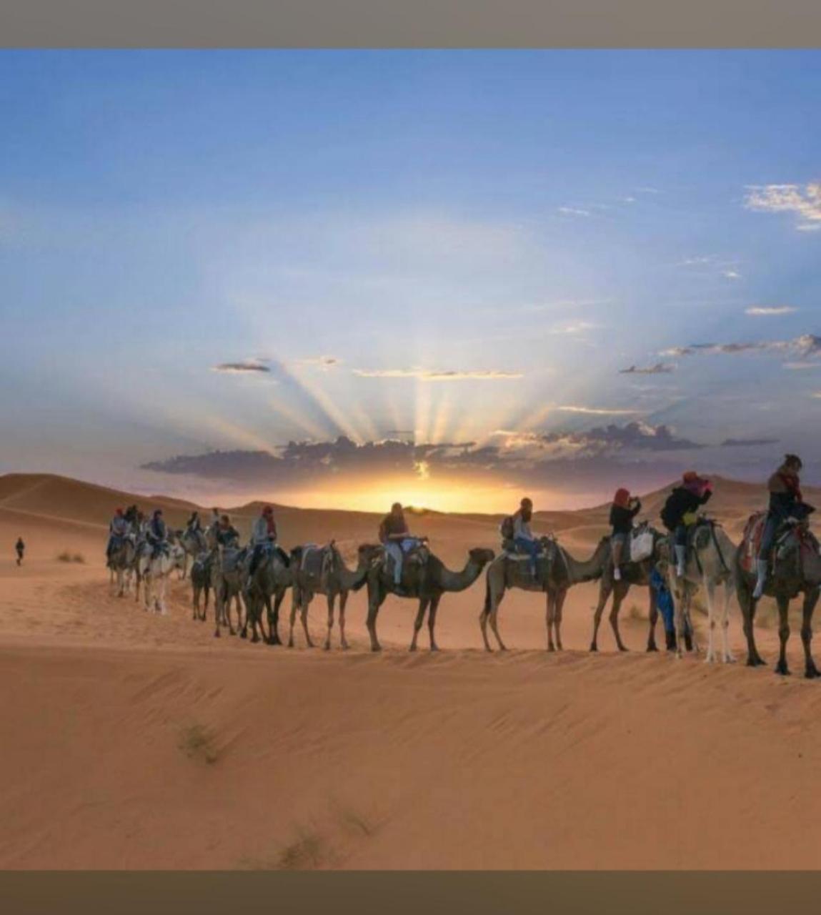 Mhamid Yaya Camp & Activites Hotell M'Hamid Eksteriør bilde